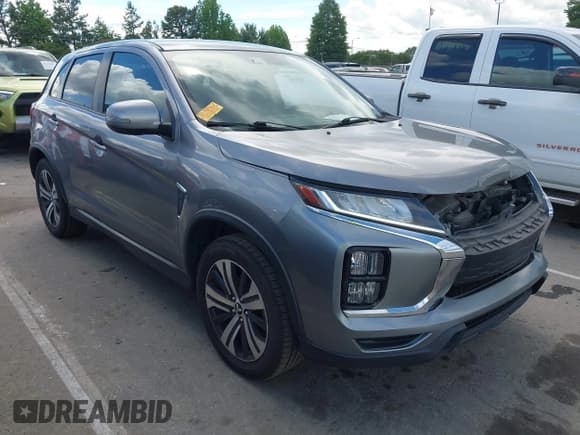 ✅ 2021 Mitsubishi Outlander SE • VIN: JA4APVAUXMU018576 • Lot: 42166527. Listed on IAAI with 126,732 mi. Free auction sales archive from the USA and detailed vehicle history report at DreamBid. Image 1.