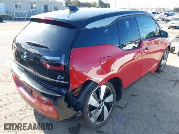 ✅ 2018 BMW i3 • VIN: WBY7Z4C51JVD96559 • Lot: 42248775. Listed on IAAI with 89,403 mi. Free auction sales archive from the USA and detailed vehicle history report at DreamBid. Image 4.