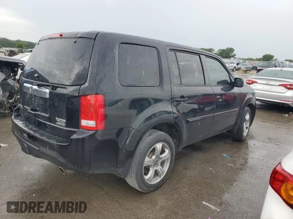 ✅ 2012 Honda Pilot EX-L • VIN: 5FNYF4H74CB017755 • Lot: 66373055. Listed on Copart with 193,777 mi. Free auction sales archive from the USA and detailed vehicle history report at DreamBid. Image 3.
