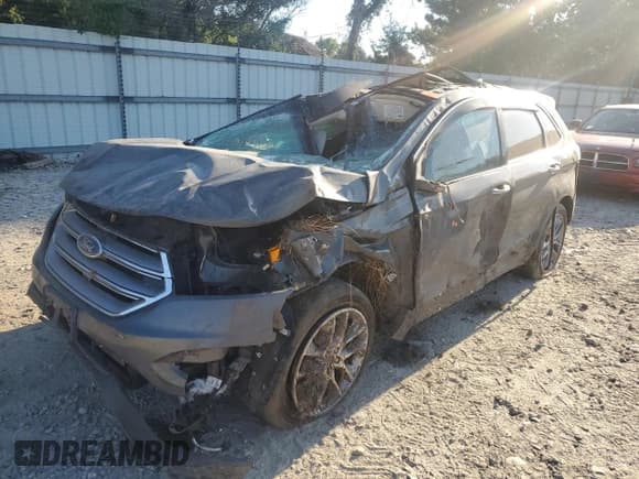 ✅ 2017 Ford Edge Titanium • VIN: 2FMPK3K84HBB41284 • Lot: 69271045. Listed on Copart with 126,381 mi. Free auction sales archive from the USA and detailed vehicle history report at DreamBid. Image 1.