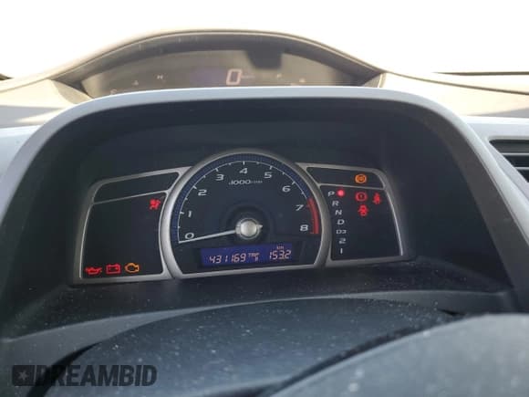 ✅ 2008 Honda Civic DX-G • VIN: 2HGFA16448H121355 • Lot: 80648615. Wystawiony na Copart z przebiegiem 431 169 mil. Bezpłatny archiwum sprzedaży aukcyjnych z USA i szczegółowy raport historii pojazdu na DreamBid. Zdjęcie 9.