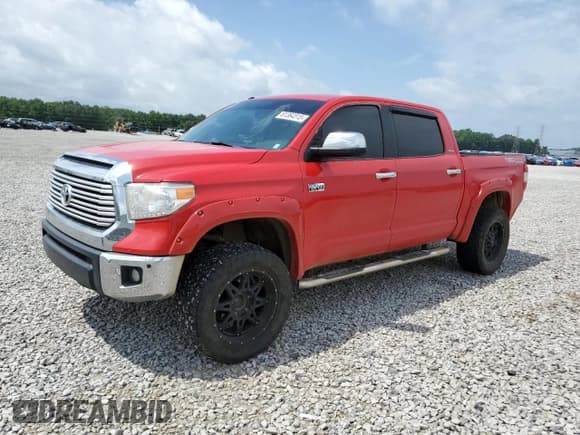 ✅ 2016 Toyota Tundra Limited • VIN: 5TFHY5F17GX568045 • Lot: 61364515. Listed on Copart with 91,379 mi. Free auction sales archive from the USA and detailed vehicle history report at DreamBid. Image 1.