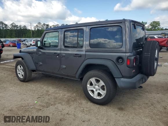 ✅ 2021 Jeep Wrangler Unlimited Sport S • VIN: 1C4HJXDG8MW836142 • Лот: 52791025. Опубликован ранее на Copart с пробегом 47 255 миль. Бесплатный доступ к архиву аукционных продаж из США и подробный отчёт об истории автомобиля на DreamBid. Изображение 2.