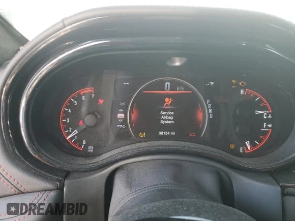 ✅ 2024 Dodge Durango R/T Plus • VIN: 1C4SDJCT0RC100118 • Lot: 66123195. Listed on Copart with 38,134 mi. Free auction sales archive from the USA and detailed vehicle history report at DreamBid. Image 9.