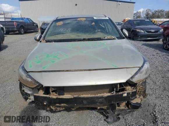 ✅ 2018 Hyundai Accent SEL • VIN: 3KPC24A37JE033609 • Лот: 78802774. Опубликован ранее на Copart с пробегом Не указан. Бесплатный доступ к архиву аукционных продаж из США и подробный отчёт об истории автомобиля на DreamBid. Изображение 5.