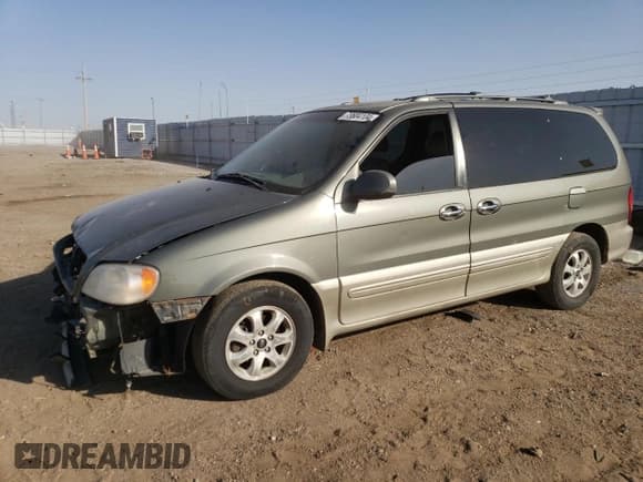 ✅ 2005 Kia Sedona LX • VIN: KNDUP132X56695902 • Lot: 73604104. Wystawiony na Copart z przebiegiem 109 676 mil. Bezpłatny archiwum sprzedaży aukcyjnych z USA i szczegółowy raport historii pojazdu na DreamBid. Zdjęcie 1.