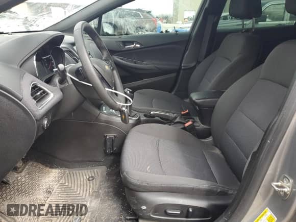 2018 Chevrolet Cruze LT with VIN 3G1BD6SM0JS604909, listed as a Copart auction lot 47949895 with 185,229 mi miles and Salvage title. Bid and sale history available at DreamBid. Image 7.