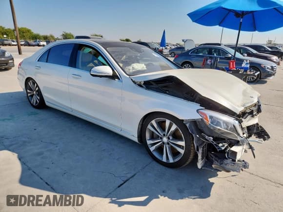 ✅ 2015 Mercedes-Benz S 550 • VIN: WDDUG8FB1FA187049 • Lot: 85886785. Listed on Copart with Not provided. Free auction sales archive from the USA and detailed vehicle history report at DreamBid. Image 4.