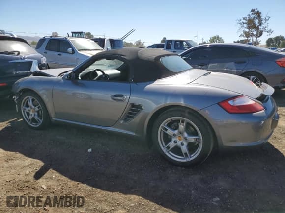 ✅ 2005 Porsche Boxster • VIN: WP0CA29805S710462 • Lot: 71631854. Listed on Copart with 62,783 mi. Free auction sales archive from the USA and detailed vehicle history report at DreamBid. Image 2.
