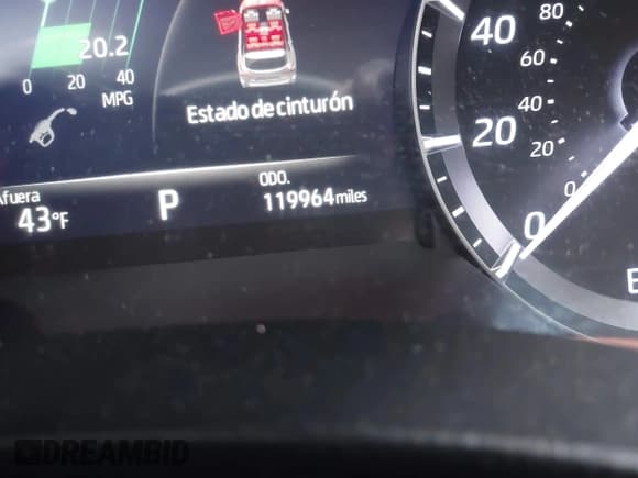 ✅ 2020 Toyota Highlander Limited • VIN: 5TDDZRBH7LS031245 • Lot: 43664012. Wystawiony na IAAI z przebiegiem 119 964 mil. Bezpłatny archiwum sprzedaży aukcyjnych z USA i szczegółowy raport historii pojazdu na DreamBid. Zdjęcie 7.