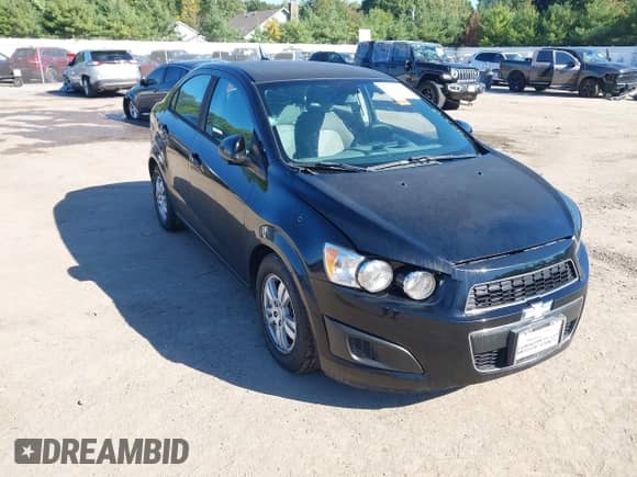 2012 Chevrolet Sonic LS with VIN 1G1JA5SH3C4120026, listed as a IAAI auction lot 43386991 with 67,950 mi miles and . Bid and sale history available at DreamBid. Image 1.