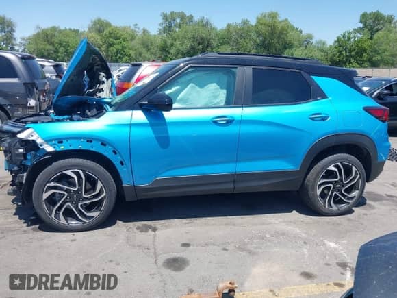 2025 Chevrolet TrailBlazer RS с VIN KL79MUSL0SB091494, выставлен на аукционе IAAI как лот 42424482 с пробегом 2 998 миль миль и . История ставок и продаж доступна на DreamBid. Изображение 15.