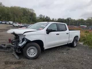 2025 Chevrolet Silverado 1500 with VIN 3GCUKAED9SG207806, listed as a Copart auction lot 86225355 with 1,170 mi miles and Clean title. Bid and sale history available at DreamBid. Image 1.
