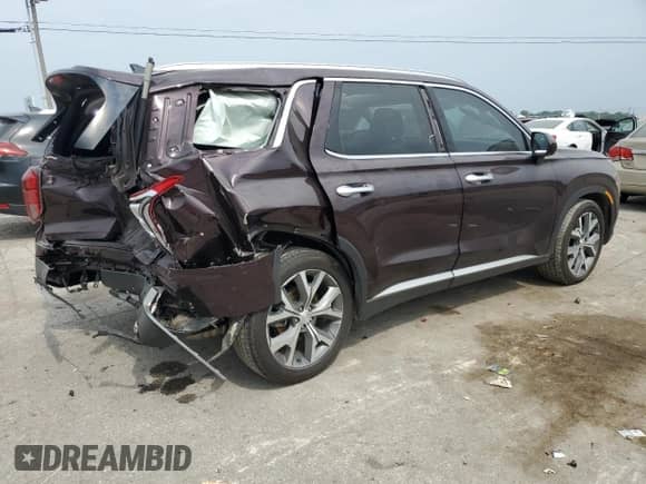 2021 Hyundai Palisade SEL с VIN KM8R44HE0MU173725, выставлен на аукционе Copart как лот 64154714 с пробегом 112 589 миль миль и Списание • Salvage title. История ставок и продаж доступна на DreamBid. Изображение 3.