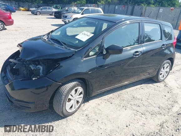 ✅ 2018 Nissan Note SV • VIN: 3N1CE2CP0JL352022 • Lot: 42569565. Listed on IAAI with 110,390 mi. Free auction sales archive from the USA and detailed vehicle history report at DreamBid. Image 2.