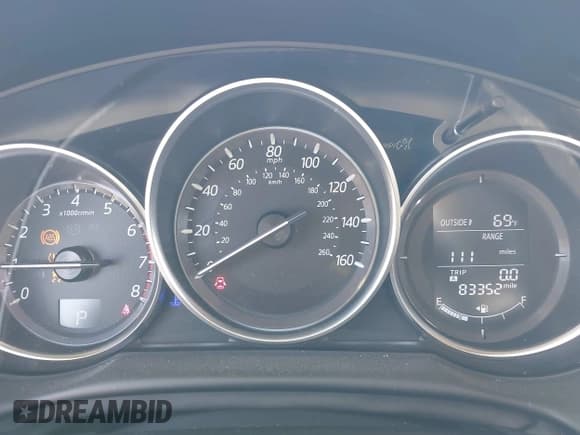 ✅ 2016 Mazda CX-5 Sport • VIN: JM3KE2BYXG0860143 • Lot: 43440842. Wystawiony na IAAI z przebiegiem 83 352 mil. Bezpłatny archiwum sprzedaży aukcyjnych z USA i szczegółowy raport historii pojazdu na DreamBid. Zdjęcie 7.