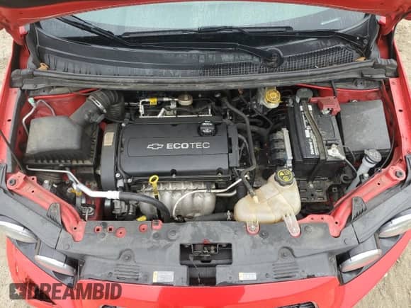 2015 Chevrolet Sonic LT с VIN 1G1JC5SH4F4158783, выставлен на аукционе Copart как лот 72570284 с пробегом 71 319 миль миль и Списание • Salvage title. История ставок и продаж доступна на DreamBid. Изображение 11.