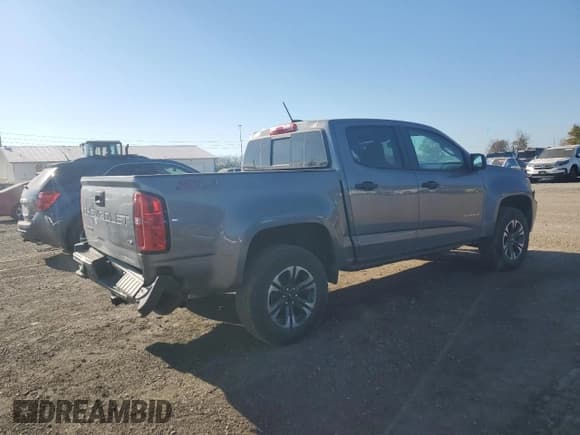 ✅ 2021 Chevrolet Colorado 4WD Z71 • VIN: 1GCGTDEN6M1114537 • Лот: 90623775. Опубликован ранее на Copart с пробегом 17 790 миль. Бесплатный доступ к архиву аукционных продаж из США и подробный отчёт об истории автомобиля на DreamBid. Изображение 3.