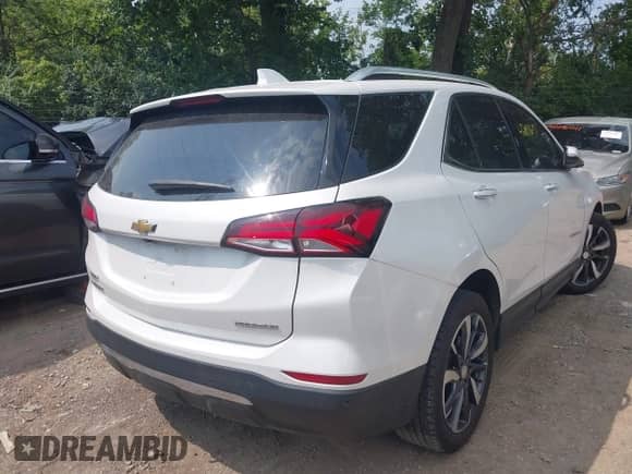 2022 Chevrolet Equinox Premier с VIN 3GNAXNEV5NS225281, выставлен на аукционе IAAI как лот 42891693 с пробегом 55 732 миль миль и . История ставок и продаж доступна на DreamBid. Изображение 4.