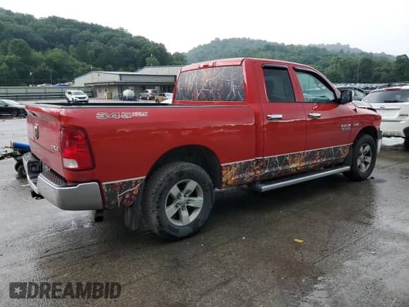 2015 Ram 1500 Tradesman with VIN 1C6RR7FT7FS784026, listed as a Copart auction lot 64813505 with 105,181 mi miles and Salvage title. Bid and sale history available at DreamBid. Image 3.
