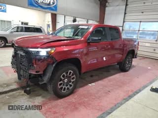 ✅ 2023 Chevrolet Colorado 4WD Z71 • VIN: 1GCPTDEK9P1142262 • Lot: 92081335. Listed on Copart with 46,059 mi. Free auction sales archive from the USA and detailed vehicle history report at DreamBid. Image 1.