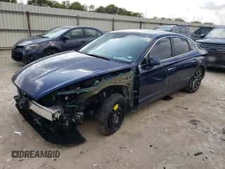 2020 Hyundai Sonata Limited с VIN 5NPEH4J21LH059622, выставлен на аукционе Copart как лот 68509622 с пробегом 17 476 миль миль и . История ставок и продаж доступна на DreamBid. Изображение 1.