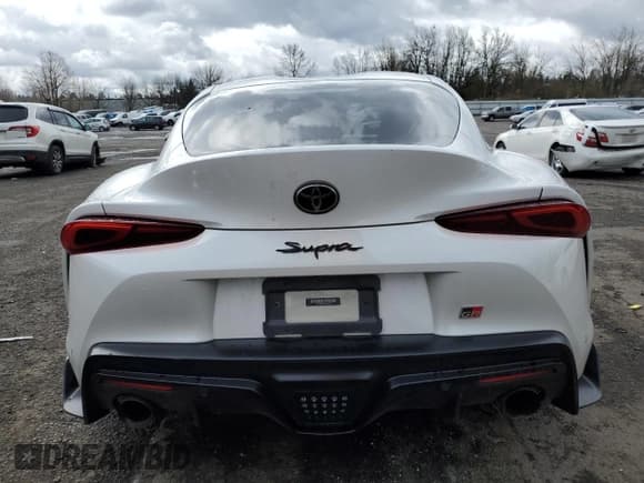 ✅ 2020 Toyota Supra 3.0 • VIN: WZ1DB4C06LW032176 • Lot: 49458085. Listed on Copart with Not provided. Free auction sales archive from the USA and detailed vehicle history report at DreamBid. Image 6.