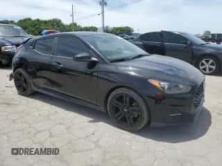 2019 Hyundai Veloster Turbo R-Spec с VIN KMHTH6AB9KU015175, выставлен на аукционе Copart как лот 58852874 с пробегом 75 256 миль миль и Списание • Salvage title. История ставок и продаж доступна на DreamBid. Изображение 4.