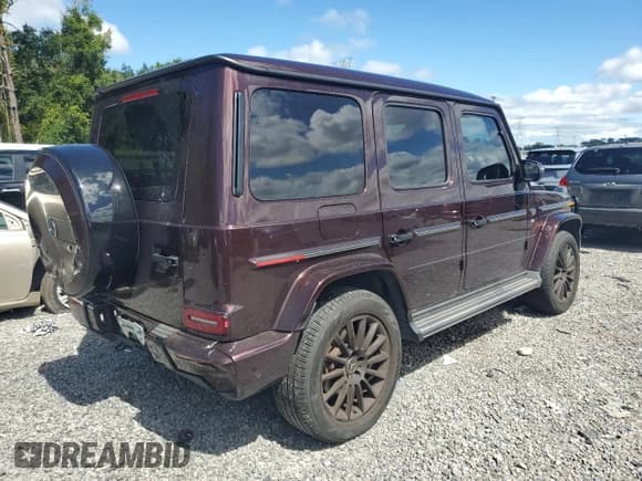 ✅ 2021 Mercedes-Benz G 550 • VIN: W1NYC6BJ3MX418089 • Lot: 81979185. Listed on Copart with 32,269 mi. Free auction sales archive from the USA and detailed vehicle history report at DreamBid. Image 3.