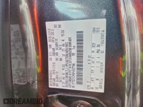 ✅ 2015 Ford F-150 XLT • VIN: 1FTEX1CP8FKE07786 • Lot: 95439405. Listed on Copart with 114,103 mi. Free auction sales archive from the USA and detailed vehicle history report at DreamBid. Image 12.