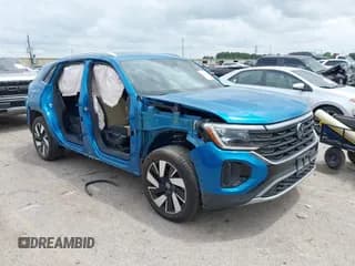 ✅ 2024 Volkswagen Atlas SE • VIN: 1V2WE2CA2RC208807 • Lot: 42136547. Wystawiony na IAAI z przebiegiem 6 197 mil. Bezpłatny archiwum sprzedaży aukcyjnych z USA i szczegółowy raport historii pojazdu na DreamBid. Zdjęcie 1.