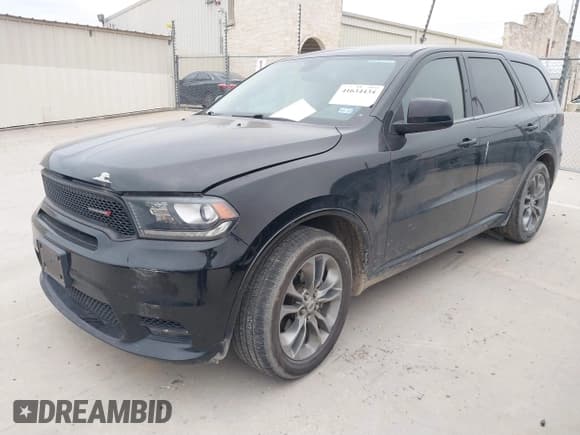 ✅ 2019 Dodge Durango GT Plus • VIN: 1C4RDHDG0KC779693 • Lot: 41634434. Listed on IAAI with 122,104 mi. Free auction sales archive from the USA and detailed vehicle history report at DreamBid. Image 2.