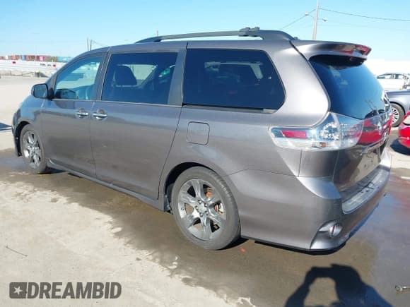 ✅ 2015 Toyota Sienna SE • VIN: 5TDXK3DC9FS569045 • Lot: 43892660. Listed on IAAI with 202,141 mi. Free auction sales archive from the USA and detailed vehicle history report at DreamBid. Image 3.