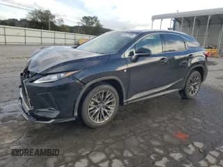 ✅ 2020 Lexus RX 350 F Sport Performance • VIN: 2T2YZMDA0LC251450 • Lot: 86427365. Listed on Copart with 63,594 mi. Free auction sales archive from the USA and detailed vehicle history report at DreamBid. Image 1.