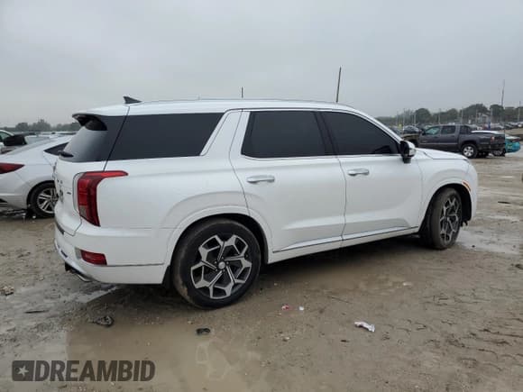 ✅ 2021 Hyundai Palisade Calligraphy • VIN: KM8R7DHE7MU187709 • Лот: 42303535. Опубликован ранее на Copart с пробегом 44 674 миль. Бесплатный доступ к архиву аукционных продаж из США и подробный отчёт об истории автомобиля на DreamBid. Изображение 3.