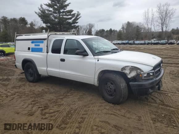 2004 Dodge Dakota with VIN 1D7GL12K94S745243, listed as a Copart auction lot 47982745 with 139,955 mi miles and Clean title. Bid and sale history available at DreamBid. Image 4.