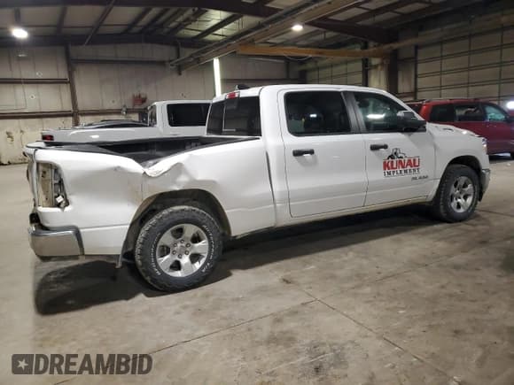 ✅ 2023 Ram 1500 Lone Star • VIN: 1C6SRFMT2PN616227 • Lot: 67522985. Listed on Copart with 61,332 mi. Free auction sales archive from the USA and detailed vehicle history report at DreamBid. Image 3.