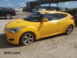 2015 Hyundai Veloster RE:FLEX with VIN KMHTC6AD0FU245144, listed as a Copart auction lot 90270455 with 94,874 mi miles and Clean title. Bid and sale history available at DreamBid. Image 1.