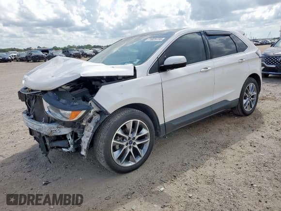 ✅ 2016 Ford Edge Titanium • VIN: 2FMPK3K94GBB93781 • Lot: 71825735. Wystawiony na Copart z przebiegiem 141 422 mil. Bezpłatny archiwum sprzedaży aukcyjnych z USA i szczegółowy raport historii pojazdu na DreamBid. Zdjęcie 1.