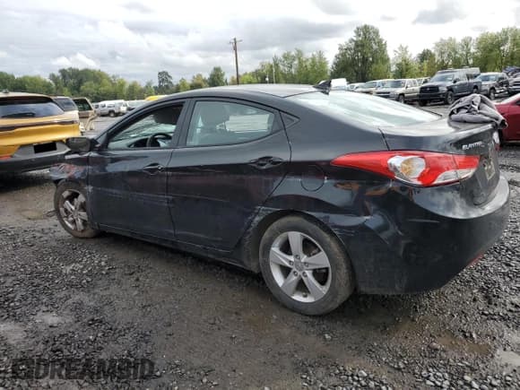 ✅ 2013 Hyundai Elantra GLS • VIN: 5NPDH4AE9DH343605 • Lot: 84947045. Listed on Copart with 160,200 mi. Free auction sales archive from the USA and detailed vehicle history report at DreamBid. Image 2.