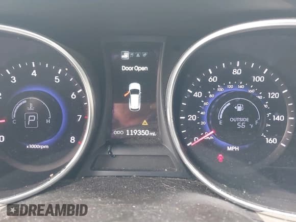 ✅ 2013 Hyundai Santa Fe Limited • VIN: KM8SR4HF0DU002971 • Lot: 43569007. Listed on IAAI with 119,350 mi. Free auction sales archive from the USA and detailed vehicle history report at DreamBid. Image 15.