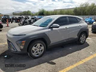 2024 Hyundai Kona SE with VIN KM8HA3AB3RU098282, listed as a Copart auction lot 70497825 with 15,247 mi miles and Salvage title. Bid and sale history available at DreamBid. Image 1.