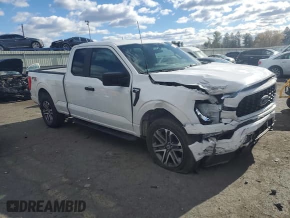 ✅ 2022 Ford F-150 XL • VIN: 1FTEX1EP0NKD31427 • Lot: 91053465. Listed on Copart with 119,453 mi. Free auction sales archive from the USA and detailed vehicle history report at DreamBid. Image 4.