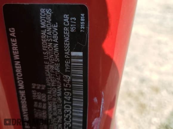 ✅ 2013 MINI Clubman • VIN: WMWZF3C53DT491549 • Lot: 66178014. Wystawiony na Copart z przebiegiem 89 777 mil. Bezpłatny archiwum sprzedaży aukcyjnych z USA i szczegółowy raport historii pojazdu na DreamBid. Zdjęcie 12.