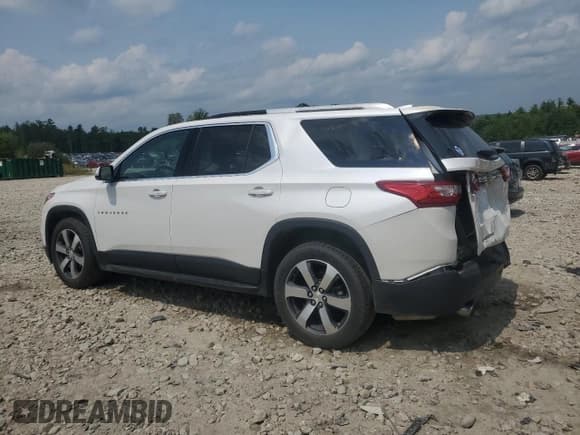 ✅ 2018 Chevrolet Traverse LT • VIN: 1GNEVHKW1JJ223187 • Lot: 64687454. Wystawiony na Copart z przebiegiem 86 946 mil. Bezpłatny archiwum sprzedaży aukcyjnych z USA i szczegółowy raport historii pojazdu na DreamBid. Zdjęcie 2.