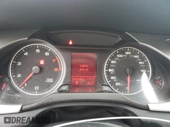 ✅ 2010 Audi A4 Premium • VIN: WAUBFAFL3AN055641 • Lot: 90290725. Listed on Copart with 143,649 mi. Free auction sales archive from the USA and detailed vehicle history report at DreamBid. Image 9.