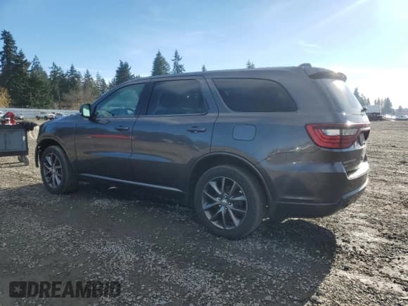 ✅ 2017 Dodge Durango GT • VIN: 1C4RDJDG4HC737155 • Lot: 92678485. Listed on Copart with 157,513 mi. Free auction sales archive from the USA and detailed vehicle history report at DreamBid. Image 2.