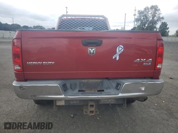 ✅ 2006 Dodge 3500 SLT • VIN: 3D7LX38CX6G263020 • Lot: 69118825. Listed on Copart with 291,306 mi. Free auction sales archive from the USA and detailed vehicle history report at DreamBid. Image 6.