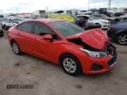 ✅ 2019 Chevrolet Cruze LS • VIN: 1G1BC5SM3K7142455 • Lot: 42912063. Listed on Copart with 71,729 mi. Free auction sales archive from the USA and detailed vehicle history report at DreamBid. Image 4.