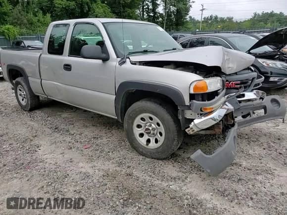 2006 GMC Sierra 1500 Work Truck with VIN 2GTEK19V661330288, listed as a Copart auction lot 67236114 with 116,967 mi miles and Salvage title. Bid and sale history available at DreamBid. Image 11.